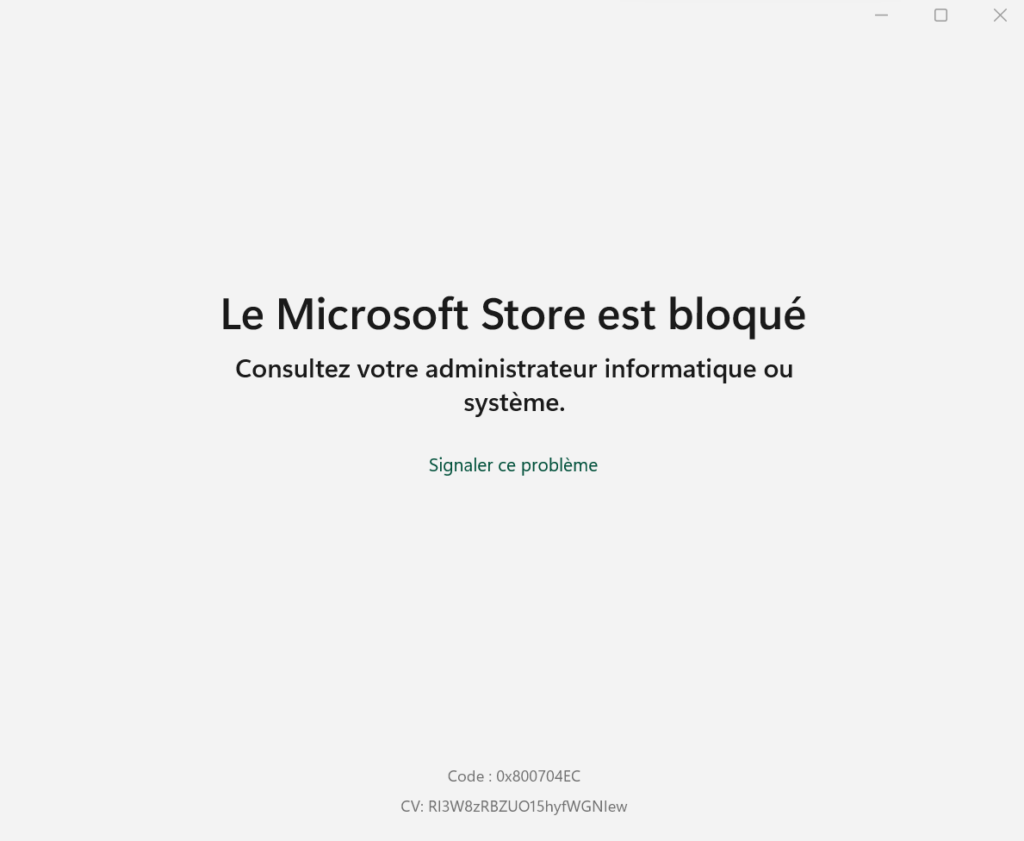 Bloquer l’accès au Microsoft Store via Microsoft Intune