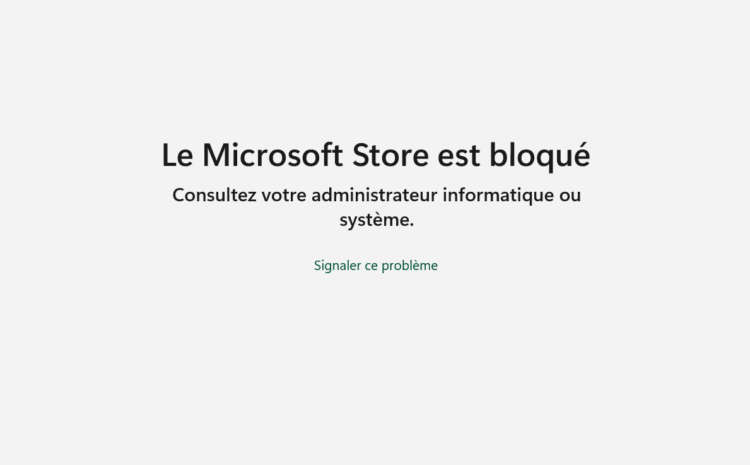  Bloquer l’accès au Microsoft Store via Microsoft Intune